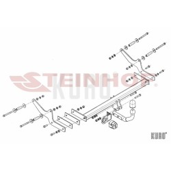 Steinhof hak holowniczy Renault Laguna III Hatchback 2007-2015