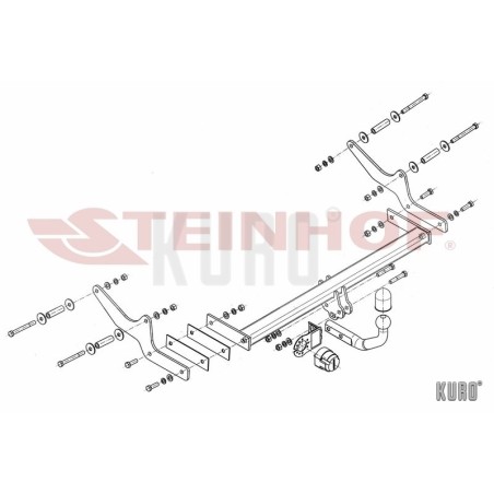 Steinhof hak holowniczy Renault Laguna III Hatchback 2007-2015