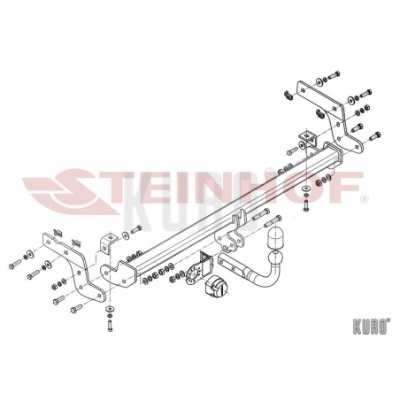 Steinhof hak holowniczy Peugeot 301 2012-