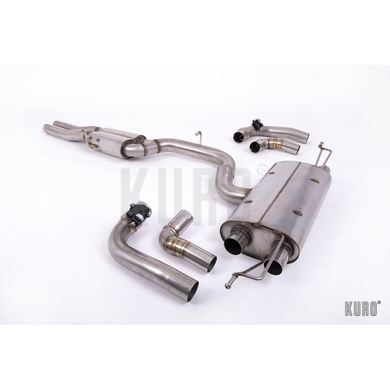 Milltek Audi RS3 8Y Sportback GPF-back Resonated