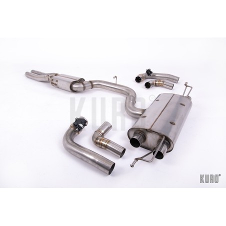 Milltek Audi RS3 8Y Sportback GPF-back Resonated