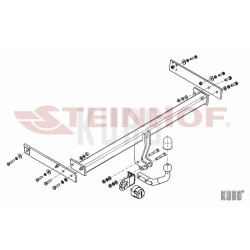 Steinhof hak holowniczy SEAT Alhambra II 2010-2012
