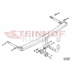 Steinhof hak holowniczy SEAT Leon III Hatchback 2012-2020