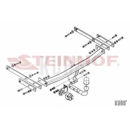 Steinhof hak holowniczy Renault Latitude 2010-2015