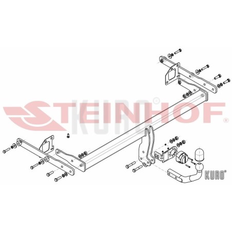 Steinhof hak holowniczy Renault Mégane IV Hatchback 2016-