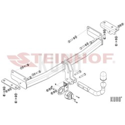 Steinhof hak holowniczy SsangYong XLV 2016-2021