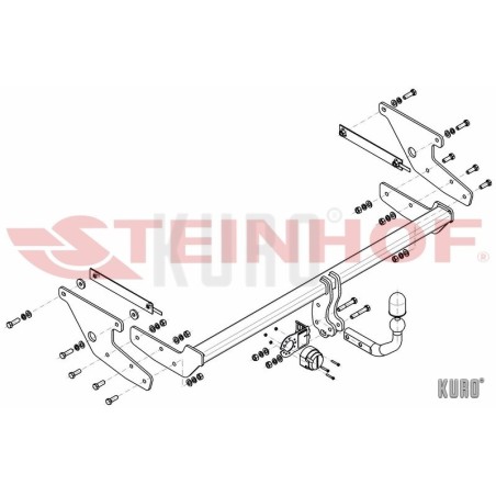 Steinhof hak holowniczy Renault Scénic IV 2016-