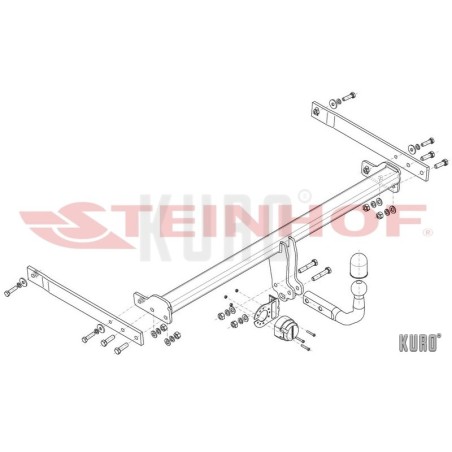 Steinhof hak holowniczy SEAT Leon III ST Kombi 2013-2020