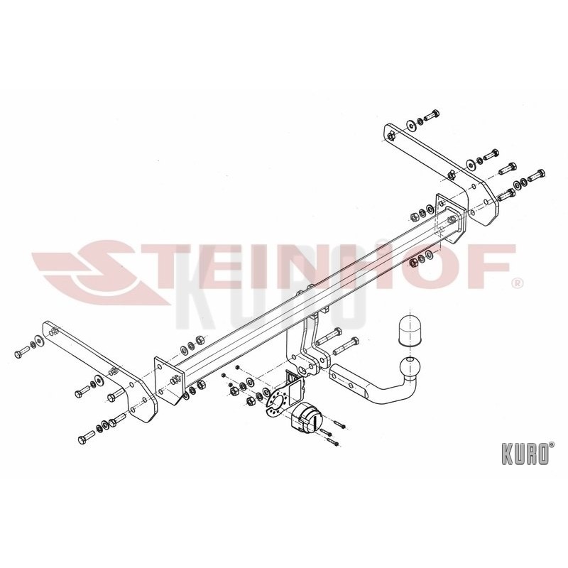 Steinhof hak holowniczy Suzuki Vitara (LY) 2015-