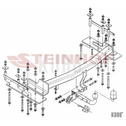 Steinhof hak holowniczy SsangYong Kyron 2005-2014