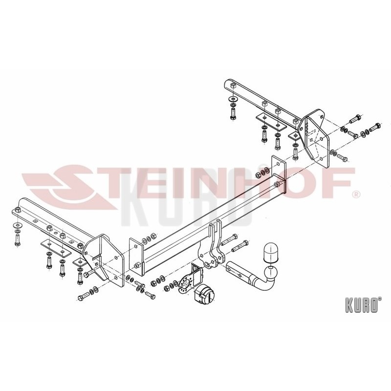 Steinhof hak holowniczy Subaru Forester (SJ) 2013-2019