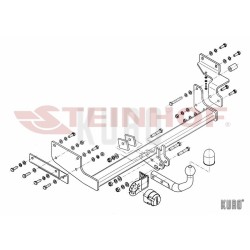 Steinhof hak holowniczy Volvo S40 I Lift 2000-2004