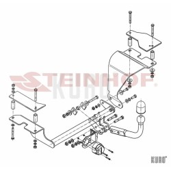 Steinhof hak holowniczy Suzuki Swift 2005-2010