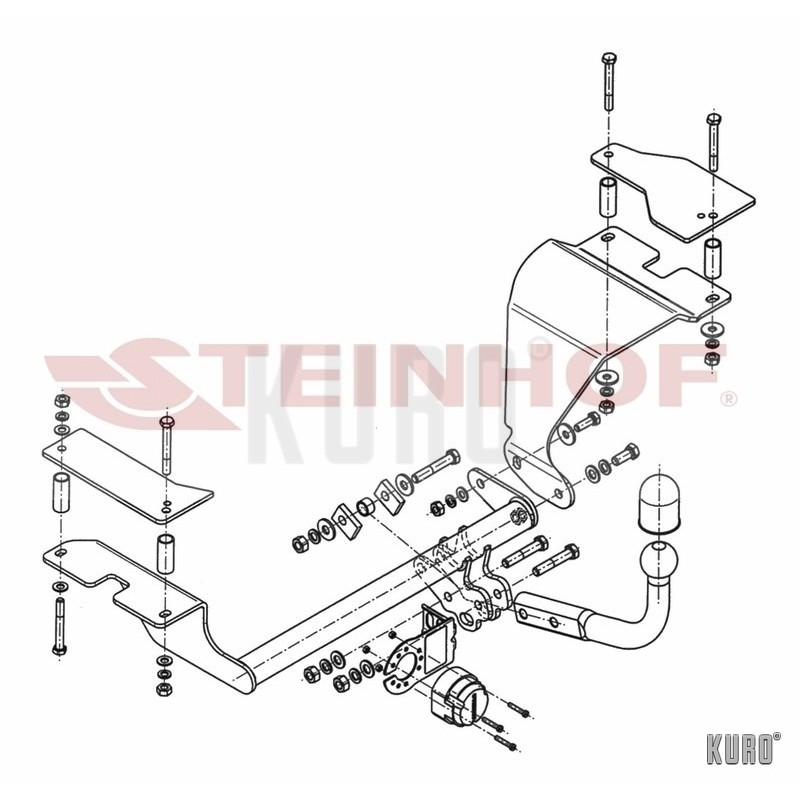 Steinhof hak holowniczy Suzuki Swift 2005-2010