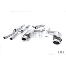 Milltek Audi RS4 B7 4.2 V8 Cat-back Resonated