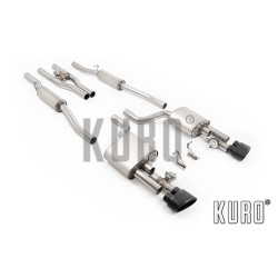 Milltek Audi RS4 B7 4.2 V8 Cat-back Valved H-Pipe V2