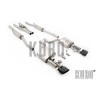 Milltek Audi RS4 B7 4.2 V8 Cat-back Valved H-Pipe V2