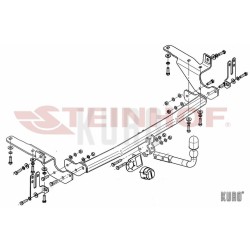Steinhof hak holowniczy Toyota RAV4 (III) 2006-2013