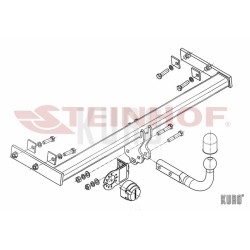 Steinhof hak holowniczy Volvo V40 Hatchback 2012-2019