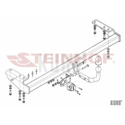 Steinhof hak holowniczy Volvo V70 II 2000-2007
