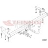 Steinhof hak holowniczy Volvo S80 I 1998-2006