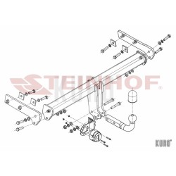 Steinhof hak holowniczy Volvo XC70 2007-2016