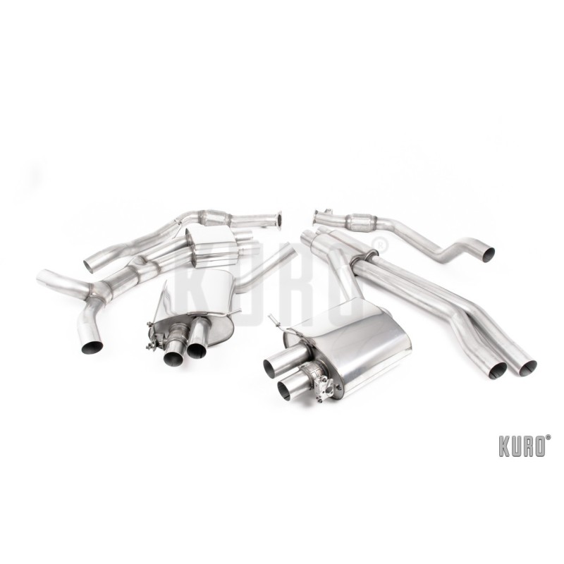 Milltek Audi RS4 B9 2.9 TFSI GPF-back Resonated (EC)