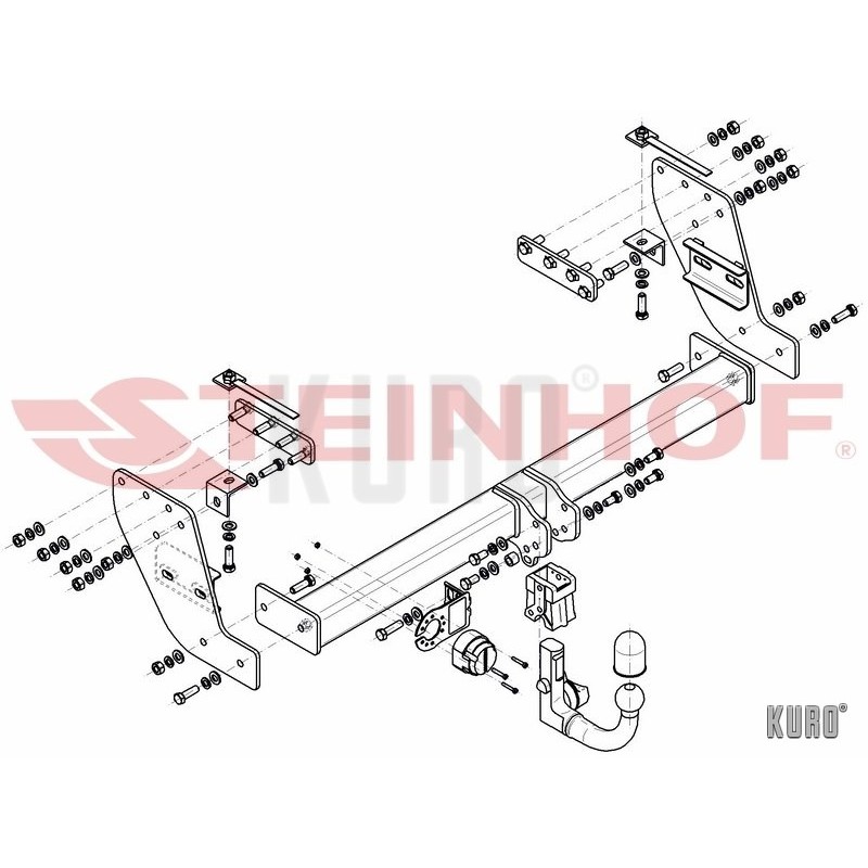 Steinhof hak holowniczy FIAT Fullback 2016-2020