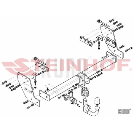 Steinhof hak holowniczy FIAT Fullback 2016-2020