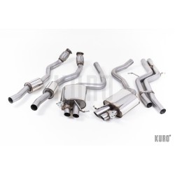 Milltek Audi RS4/RS5 B8 4.2 FSI Cat-back Non-resonated