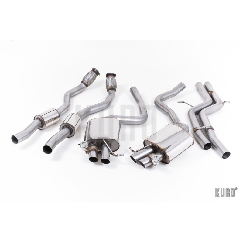 Milltek Audi RS4/RS5 B8 4.2 FSI Cat-back Non-resonated