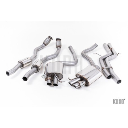 Milltek Audi RS4/RS5 B8 4.2 FSI Cat-back Non-resonated