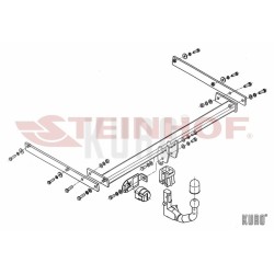 Steinhof hak holowniczy Ford C-MAX II 2010-2019