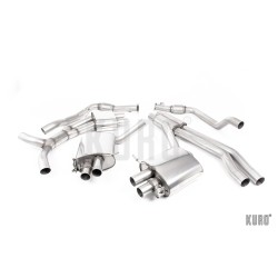 Milltek Audi RS5 2.9 TFSI Cat-back Resonated (EC)