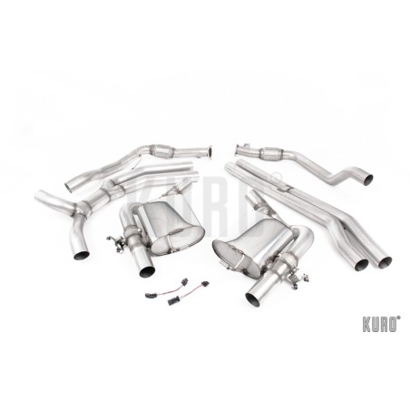 Milltek Audi RS5 2.9 TFSI GPF-back Non-resonated Race