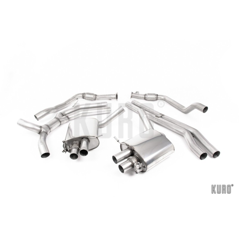 Milltek Audi RS5 2.9 TFSI GPF-back Non-resonated Road+