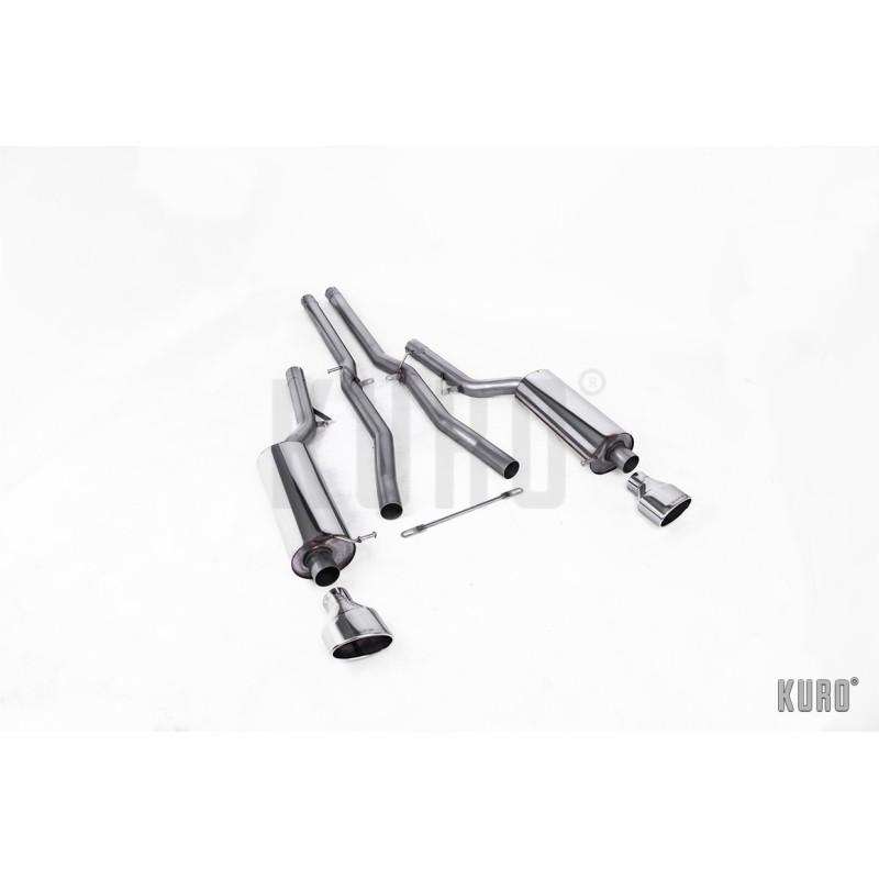 Milltek Audi RS6 C5 4.2 V8 Cat-back Non-resonated