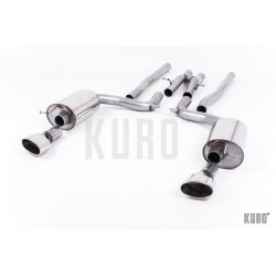 Milltek Audi RS6 C6 5.0 V10 Cat-back Non Resonated