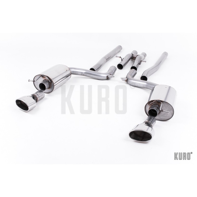 Milltek Audi RS6 C6 5.0 V10 Cat-back Non Resonated