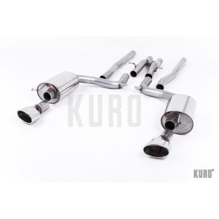 Milltek Audi RS6 C6 5.0 V10 Cat-back Non Resonated