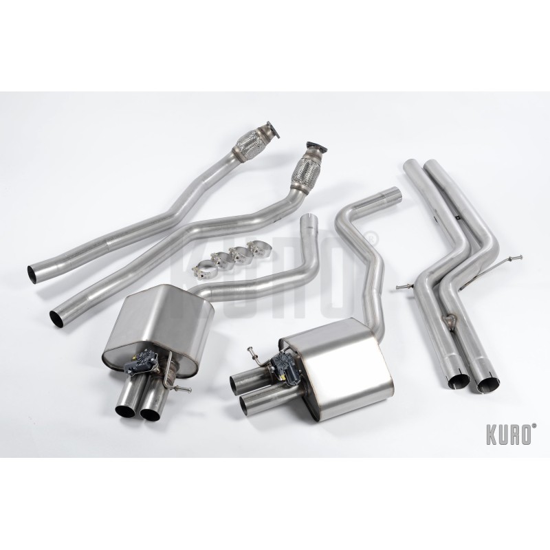 Milltek Audi RS6/RS7 C7 4.0 TFSI Cat-back Non-resonated