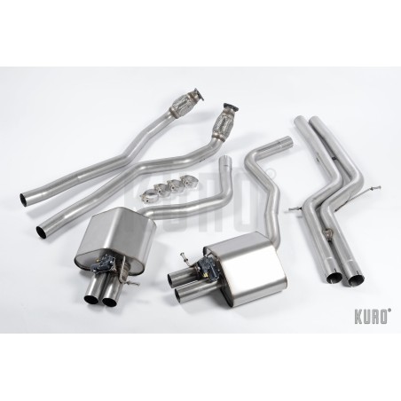 Milltek Audi RS6/RS7 C7 4.0 TFSI Cat-back Non-resonated