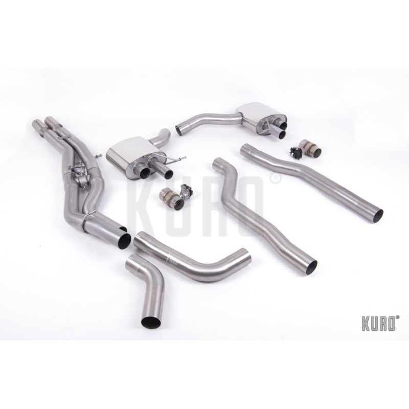 Milltek Audi RS6/RS7 C8 4.0 TFSI GPF-back Non-resonated