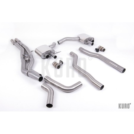 Milltek Audi RS6/RS7 C8 4.0 TFSI GPF-back Non-resonated