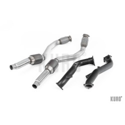Milltek Audi RS7 Sportback 4.0 V8 TFSI Downpipe ze sportowym katalizatorem Hi-Flow