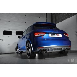 Milltek Audi S1 2.0 TFSI Cat-back Non-resonated