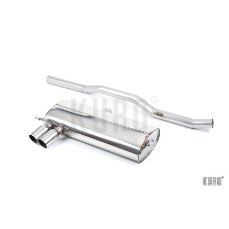 Milltek Audi S3 1.8T quattro 8L Cat-back Non-resonated