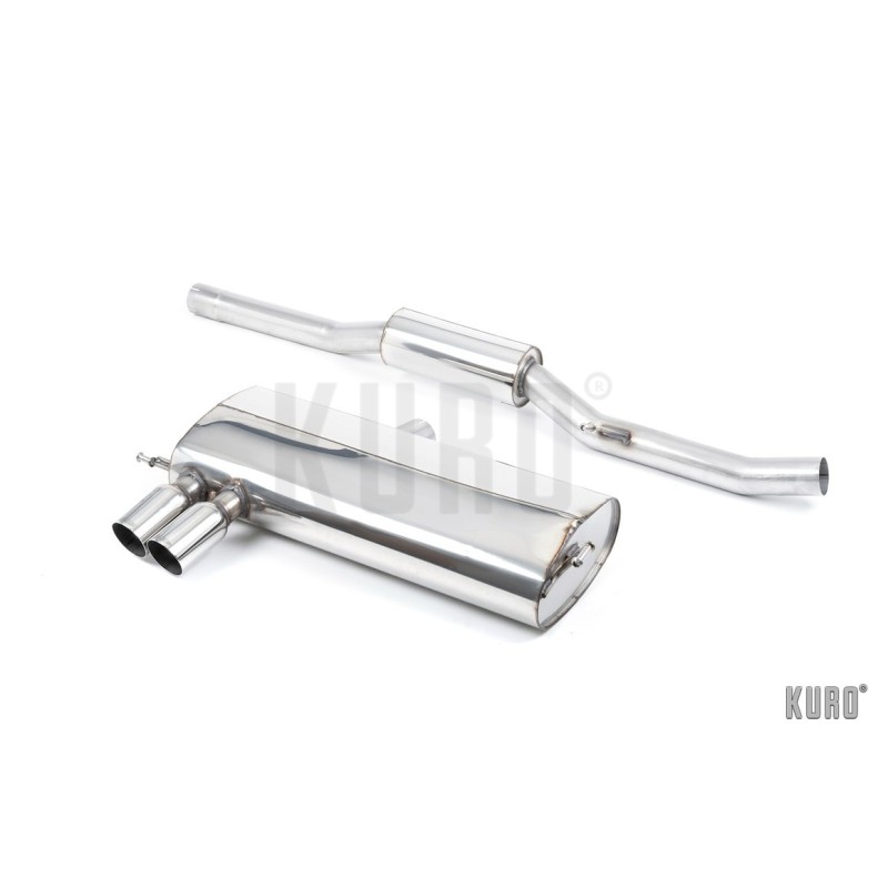 Milltek Audi S3 1.8T quattro 8L Cat-back Resonated
