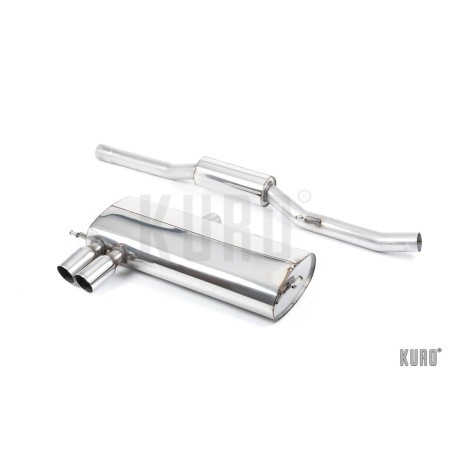 Milltek Audi S3 1.8T quattro 8L Cat-back Resonated