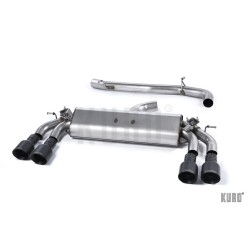 Milltek Audi S3 8V 2.0 TSI Cat-back Non-resonated